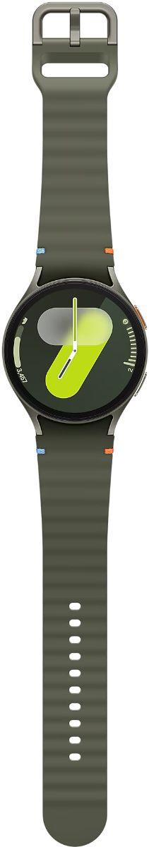 Galaxy Watch7 (Bluetooth + LTE) - 32GB - 40mm - Green Aluminum Case with Green Silicone Sport Band