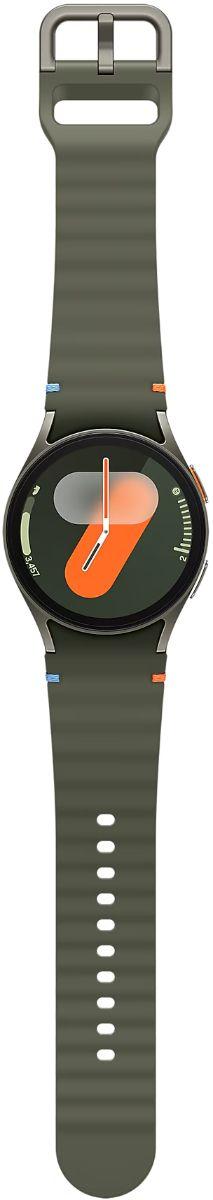 Galaxy Watch7 (Bluetooth + LTE) - 32GB - 40mm - Green Aluminum Case with Green Silicone Sport Band