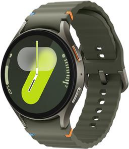 Galaxy Watch7 (Bluetooth + LTE) - 32GB - 40mm - Green Aluminum Case with Green Silicone Sport Band