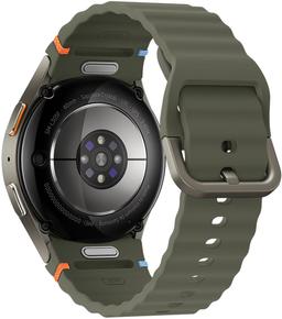 Galaxy Watch7 (Bluetooth + LTE) - 32GB - 40mm - Green Aluminum Case with Green Silicone Sport Band