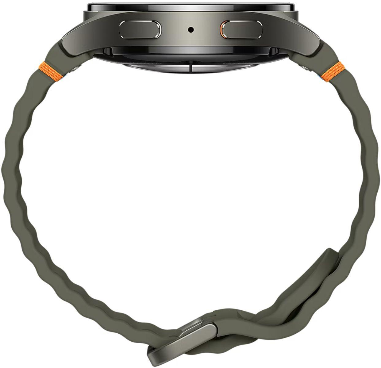 Galaxy Watch7 (Bluetooth + LTE) - 32GB - 40mm - Green Aluminum Case with Green Silicone Sport Band