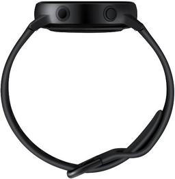Samsung Galaxy Watch Active - 4GB - 40mm - Black Aluminum Case with Black Fluoroelastomer Fluoroelastomer Strap