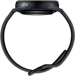 Samsung Galaxy Watch Active2 (Bluetooth) - 4GB - 40mm - Aqua Black Aluminum Case with Black Fluoroelastomer Fluoroelastomer Strap