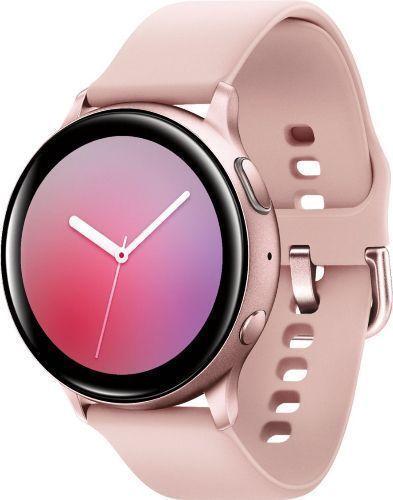 Samsung Galaxy Watch Active2 (Bluetooth) - 4GB - 40mm - Pink Gold Aluminum Case with Pink Fluoroelastomer Fluoroelastomer Strap