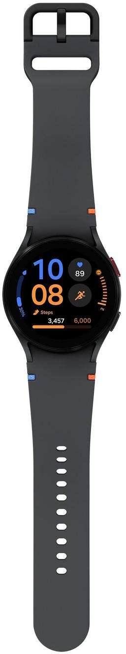 Galaxy Watch FE (2024) (Bluetooth) - 16GB - 40mm - Black Aluminum Case with Black Silicone Silicone Band