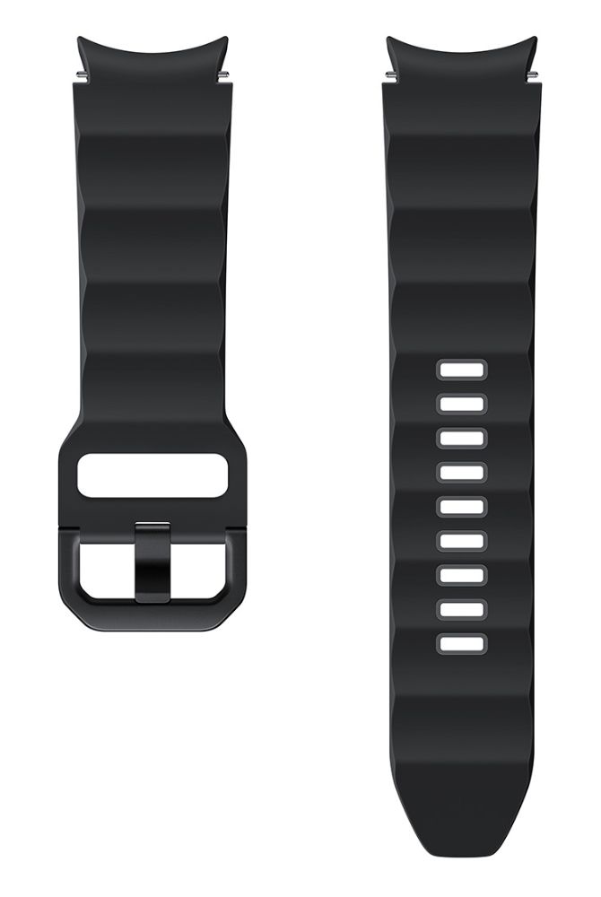 Samsung Galaxy Watch Rugged Sport Band - Black - Small/Medium Size