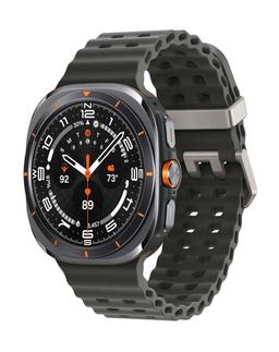 Galaxy Watch Ultra (2024) (Bluetooth + LTE) - 32GB - 47mm - Titanium Gray Titanium Case with Black Silicone Marine Band