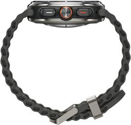 Galaxy Watch Ultra - 32GB - 47mm - Titanium Silver Titanium Case with Dark Grey Silicone Marine Band