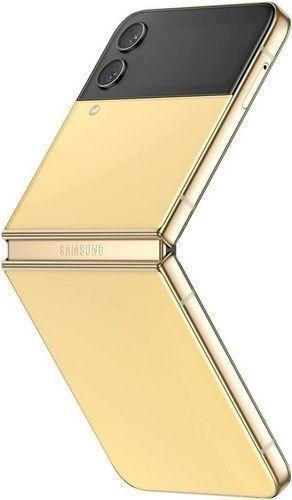 Galaxy Z Flip4 256GB Unlocked in Bespoke Edition (Gold/Yellow/Yellow) in Pristine condition