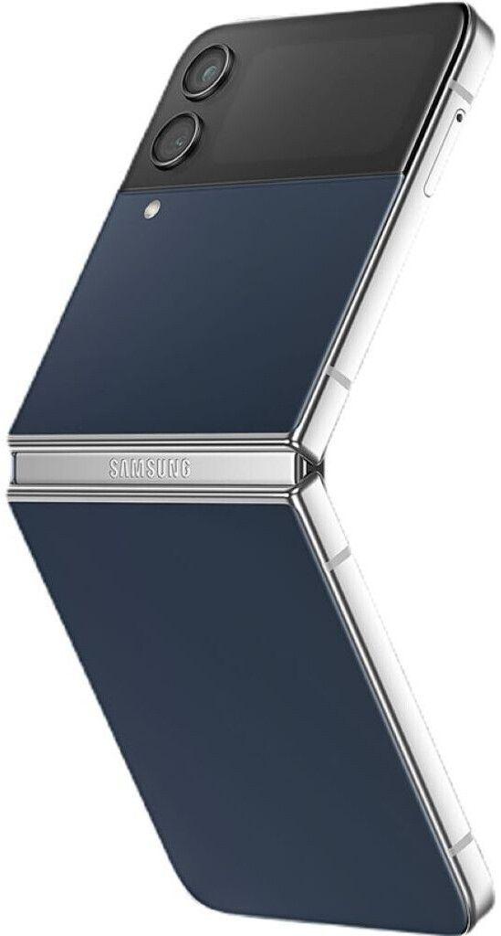 Galaxy Z Flip4 128GB for Verizon in Bespoke Edition (Navy/Silver/Navy) in Excellent condition