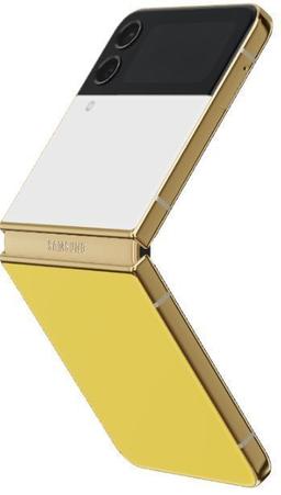 Galaxy Z Flip4 - 256GB - Bespoke Edition (White/Gold/Yellow) - Unlocked