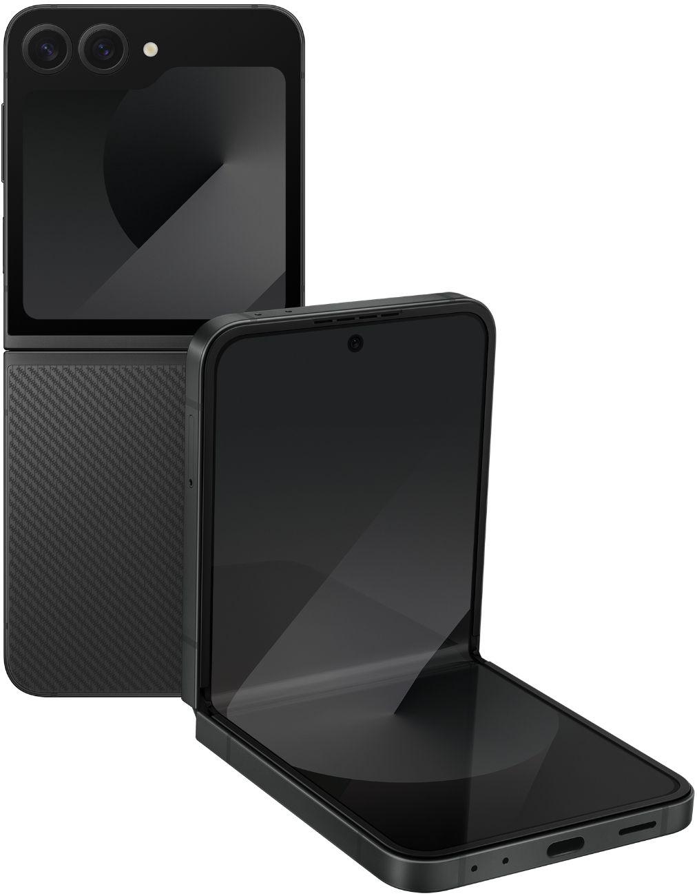 Samsung Galaxy Z Flip6 - 512GB - Crafted Black - Fully Unlocked - Acceptable