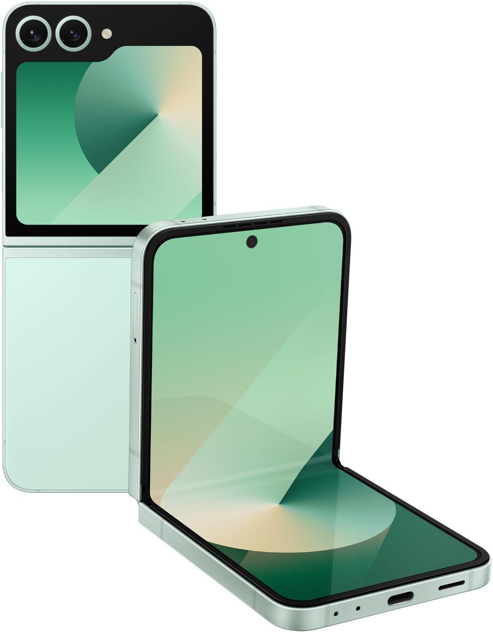Samsung Galaxy Z Flip6 - 512GB - Mint - Fully Unlocked - Acceptable