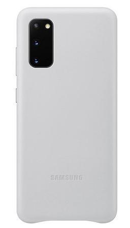 Samsung Leather Cover for Galaxy S20 (5G) - Silver