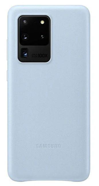 Samsung  Leather Cover for Galaxy S20 Ultra (5G) - Blue - Brand New