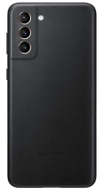 Samsung Leather Cover for Galaxy S21+ - Black