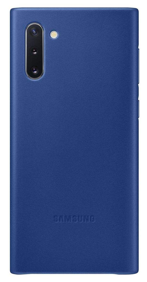Samsung  Leather Phone Case for Galaxy Note10 - Blue - Brand New