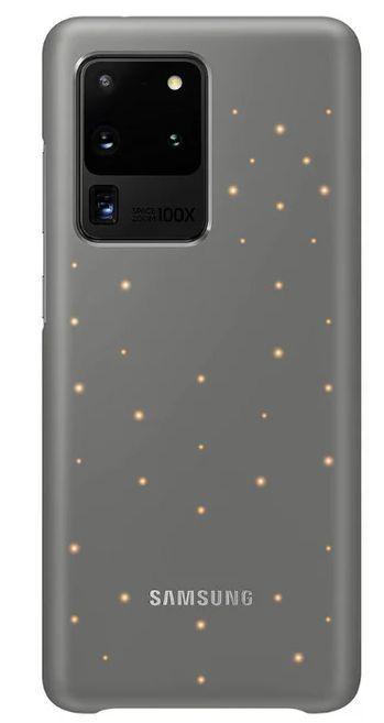 Samsung  LED Back Cover for Galaxy S20 Ultra (5G) - Gray - Excellent