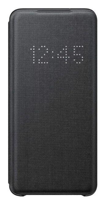 Samsung  LED Wallet Cover for Galaxy S20 (5G) - Black - Brand New