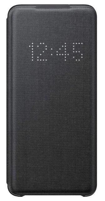 Samsung  LED Wallet Cover for Galaxy S20+ (5G)   - Black - Acceptable