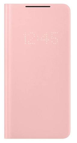Samsung LED Wallet Cover for Galaxy S21+ (5G) - Pink