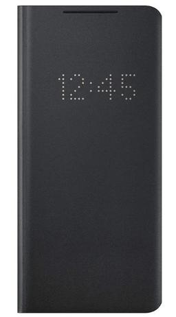 Samsung LED Wallet Cover for Galaxy S21 Ultra (5G) - Black