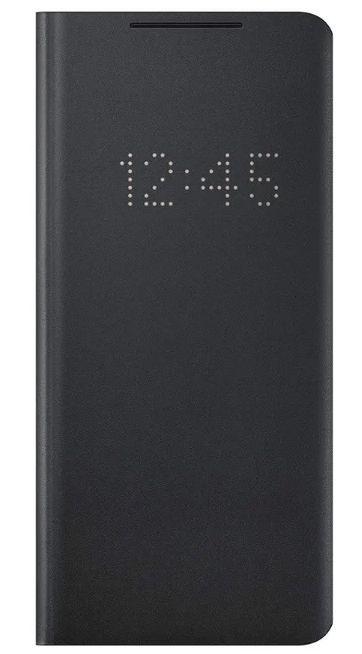 Samsung LED Wallet Cover for Galaxy S21 Ultra (5G) - Black