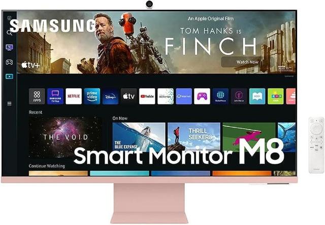 Samsung M80B 4K UHD Smart Monitor (DONT USE) in Pink in Excellent condition