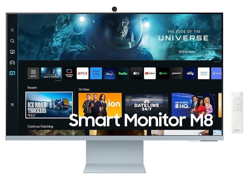 Samsung  M80C 4K HDR Smart Monitor 32" - Daylight Blue - Good