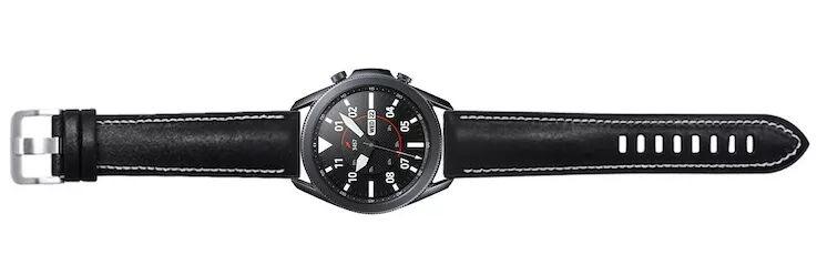 Samsung Novonappa Hybrid Leather Watch Strap (22mm) - Black