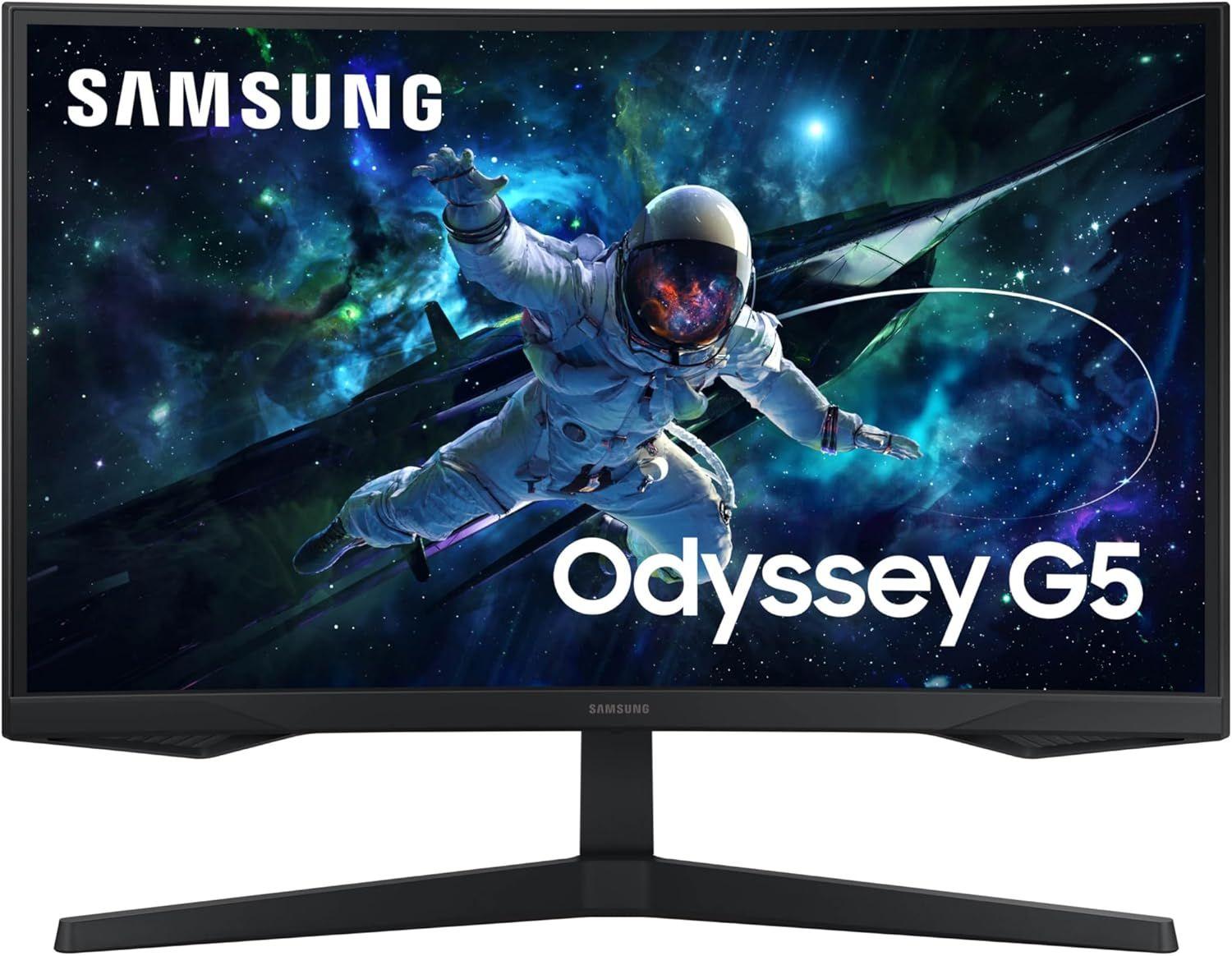 Samsung  Odyssey G51C Gaming Monitor 27" - Black - 27 Inch - Excellent