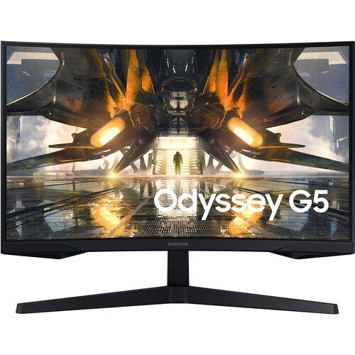 Samsung  Odyssey G5 HDR Curved Gaming Monitor 32" - Black - Excellent
