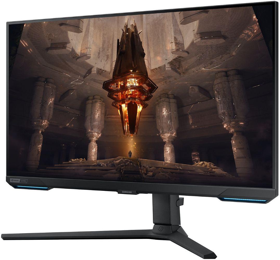 Samsung Odyssey G70B 4K UHD IPS 144Hz Gaming Monitor - Black - 28 Inch