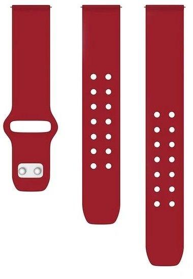 Samsung  Quick Change Silicone Sport Band 20mm - Crimson Red - Brand New