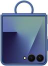 Samsung Ring Phone Case (Silicone) for Galaxy Z Flip7 - Blue - Brand New