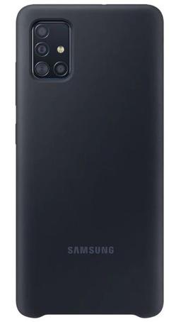 Samsung Silicone Cover for Galaxy A51 - Black