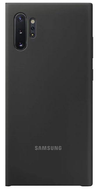 Samsung Silicone Cover for Galaxy Note10+ - Black