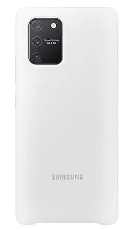 Samsung Silicone Cover for Galaxy S10 Lite - White