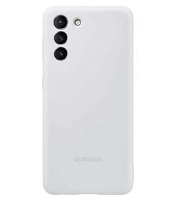 Samsung Silicone Cover for Galaxy S21+ - Light Gray