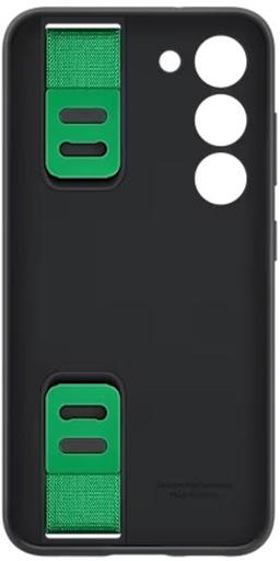 Samsung Silicone Grip Phone Case for Galaxy S23 - Black
