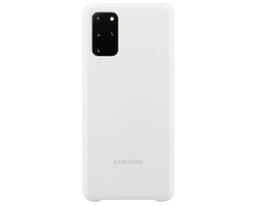 Samsung Silicone Phone Case for Galaxy S20+ - White