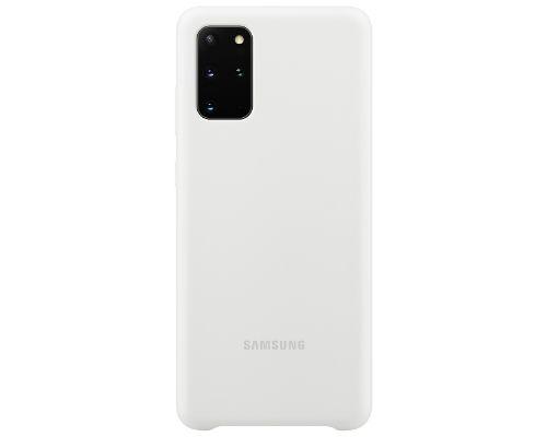 Samsung Silicone Phone Case for Galaxy S20+ - White