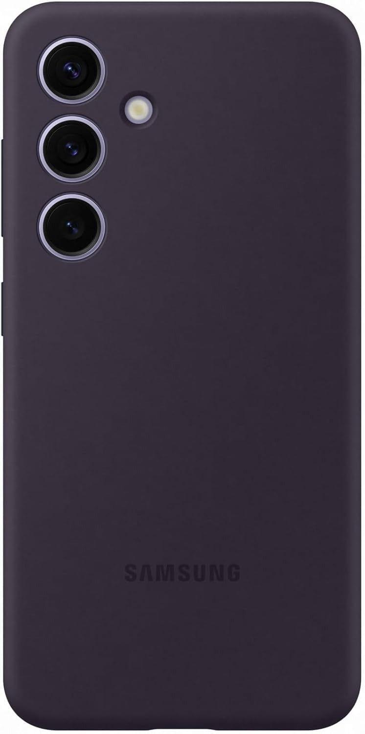Samsung  Silicone Phone Case for Galaxy S24 - Dark Violet - Brand New