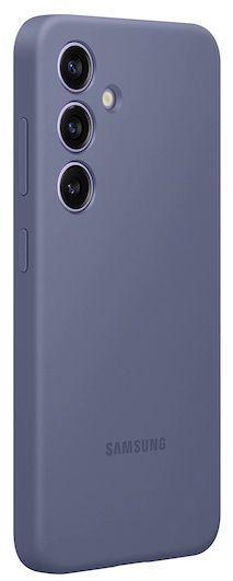 Samsung Silicone Phone Case for Galaxy S24 - Violet