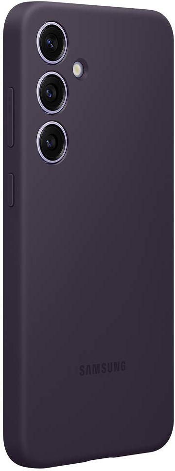 Samsung Silicone Phone Case for Galaxy S24+ - Dark Violet