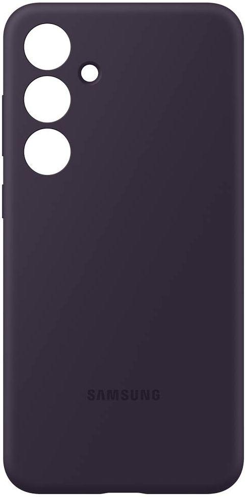 Samsung Silicone Phone Case for Galaxy S24+ - Dark Violet