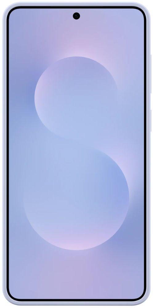 Samsung Silicone Phone Case for Galaxy S25 Edge - Light Blue - Premium