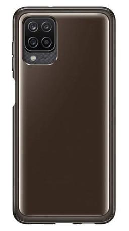 Samsung Soft Clear Cover for Galaxy A12 - Black