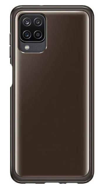 Samsung Soft Clear Cover for Galaxy A12 - Black