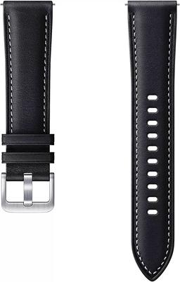 Samsung Stitch Leather Band (20mm) - Black